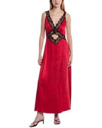 Seraphin - Halter Lace Midi Dress - Lyst
