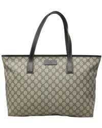 Gucci - Gg Supreme Canvas Tote (Authentic Pre-Loved) - Lyst