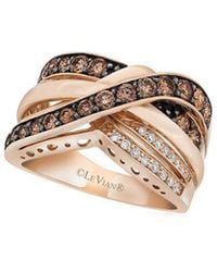 Le Vian - Le Vian Grand Sample Sale 14k Rose Gold 0.99 Ct. Tw. Diamond Ring - Lyst