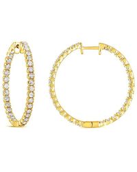 Amairah - 2.00 Ct. Tw. Lab-Grown Diamond Hoop Earrings - Lyst