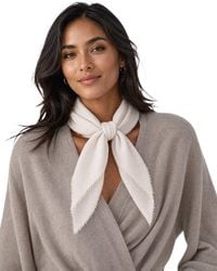 Blue Pacific - Solid Cashmere-Blend Neckerchief - Lyst