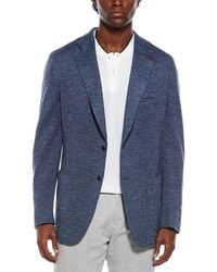 Isaia - Wool, Silk, & Linen-Blend Blazer - Lyst