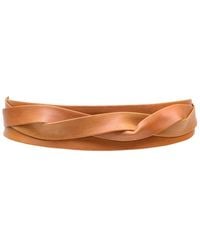 Ada - Midi Wrap Leather Belt - Lyst