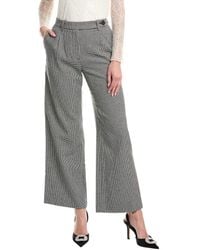 Maje - Wool-Blend Pant - Lyst