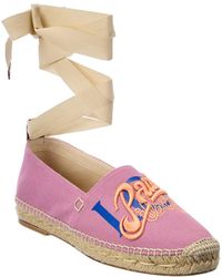 Loewe Paula's Ibiza Anagram Espadrille Sandals in Brown | Lyst