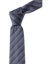 Gucci - Horsebit Jacquard Silk Tie - Lyst