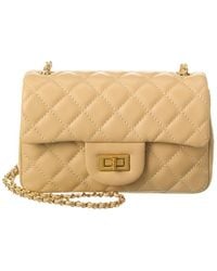 Tiffany & Fred Paris - Quilted Leather Crossbody - Lyst