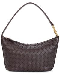 Tiffany & Fred Paris - Hand-Woven Leather Hobo Bag - Lyst