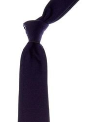 Canali - Purple/grey Reversible Silk Tie - Lyst