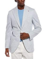 Isaia - Linen-Blend Jacket - Lyst
