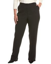 Marina Rinaldi - Plus Ghirba Long Wool Trouser - Lyst