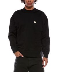 Palm Angels - Monogram Pin Crewneck Sweatshirt - Lyst
