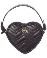 Gucci - Gg Marmont Mini Leather Clutch - Lyst