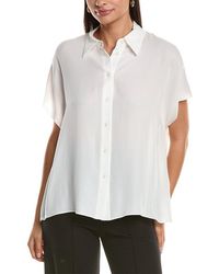 Lafayette 148 New York - Dolman Sleeve Oversized Blouse - Lyst