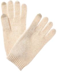 Sofiacashmere - Sofiacashmere Marl Texting Cashmere Glove - Lyst