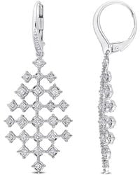 Rina Limor - 14k 0.99 Ct. Tw. Diamond Dangle Earrings - Lyst