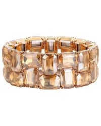 Liv Oliver - 18K Plated Bracelet - Lyst
