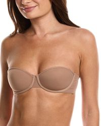 Wolford - Sheer Opaque Spacer Convertible Bandeau Bra - Lyst