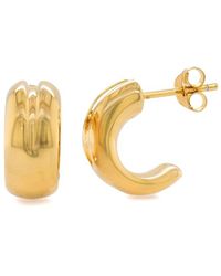 MaxColor - 14k Resin-filled Earrings - Lyst
