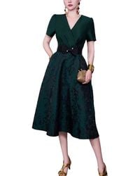 BRC By BURRYCO - Solid Midi Dress - Lyst