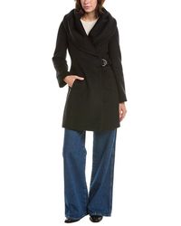Via Spiga - Hooded Wool-Blend Coat - Lyst