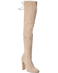 Stuart Weitzman - Vidaland 100 Suede Over-The Knee Boot - Lyst