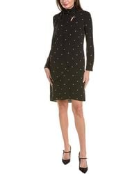 St. John - Silk Shirt Dress - Lyst