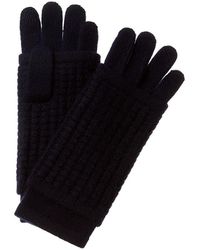 Hannah Rose - Waffle Stitch 3-in-1 Cashmere Tech Gloves - Lyst