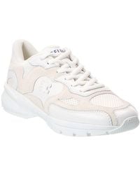 Celine - Runner Leather & Mesh Sneaker - Lyst