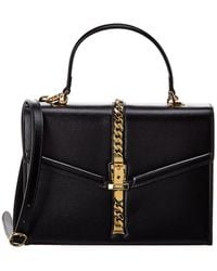 Gucci - Sylvie 1969 Small Leather Shoulder Bag - Lyst