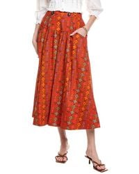 Saloni - Della Skirt - Lyst