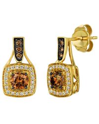 Le Vian - 14K 0.67 Ct. Tw. Diamond Nude Palette Earrings - Lyst