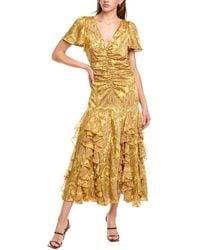Cinq À Sept - Olympia Midi Dress - Lyst