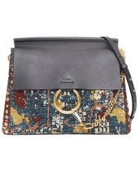 Chloé - Leather 2016 Runway Faye Medium Shoulder Bag (Authentic Pre-Loved) - Lyst