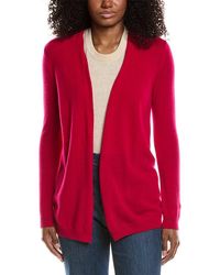 Sofiacashmere - Drape Wool & Cashmere-Blend Cardigan - Lyst
