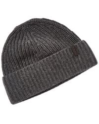 Vince - Shaker Stitch Knit Wool & Cashmere-Blend Hat - Lyst