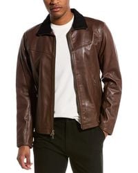 Rag & Bone - Grant Leather Jacket - Lyst