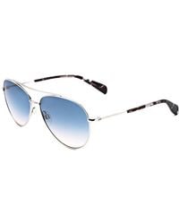 Rag & Bone - Rnb1064/G/S 58Mm Sunglasses - Lyst