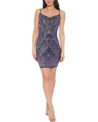 Bebe - Slinky Dress - Lyst