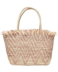Mar Y Sol - Bahia Raffia Tote - Lyst