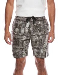 Officine Generale - Phil Bandana Short - Lyst