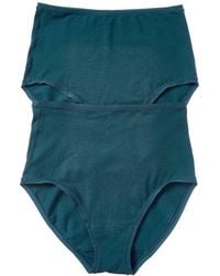 Natori - 2pk Bliss Bare High Waist Brief - Lyst