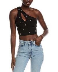 Sandro - Embellished Sweater Top - Lyst