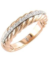 Diamond Select Cuts - 0.06 Ct. Tw. Diamond Ring - Lyst