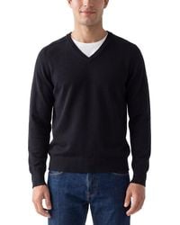 N.Peal Cashmere - The Mayfair 100% Cashmere V-Neck Sweater - Lyst