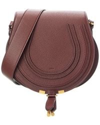 Chloé - Marcie Leather Saddle Bag - Lyst
