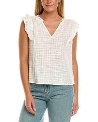 Velvet By Graham & Spencer - Eva Short Sleeve Knit Top - Lyst