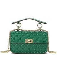 Tiffany & Fred Paris - Full-Grain Quilted & Studded Leather Crossbody - Lyst