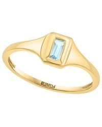 Effy Fine Jewelry - 14K 0.14 Ct. Tw. Topaz Ring - Lyst