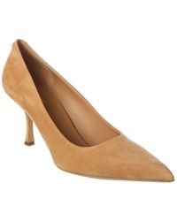 Ferragamo - Elydea Suede Pump - Lyst
